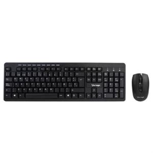 Teclado Y Mouse Vorago Km-304 Inalámbrico Multimedia Usb Color Negro Voctecab018