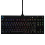33537 - Teclado Logitech Mecánico Gaming Pro Iluminación RGB Color Negro