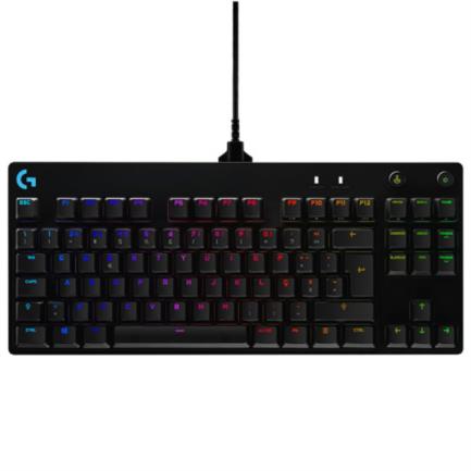 33537 - Teclado Logitech Mecánico Gaming Pro Iluminación RGB Color Negro