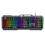34150 - Kit Gamer Teclado y Mouse Nextep RGB Tapete Incluido