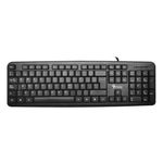 34160 - Teclado Stylos Tech Alámbrico Conexión USB Cable 1m Color Negro