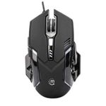 34162 - Mouse Manhattan Gaming Óptico LED 6 Botones Color Negro