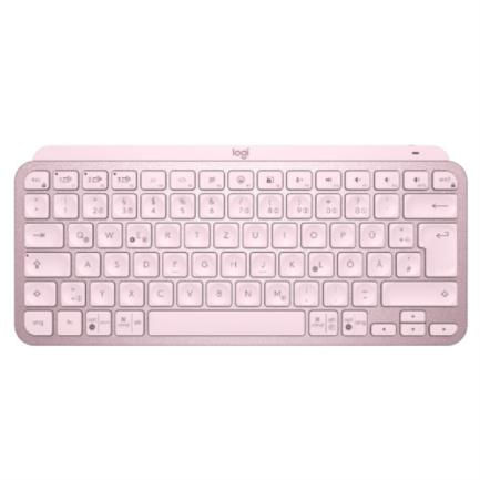 33916 - Teclado Logitech MX Keys Mini Inalámbrico Minimalista Color Rosa