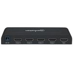 36185 - Video Splitter Manhattan HDMI 4K UHDTV 4 Puertos Color Negro