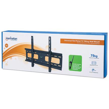 36194 - Soporte Manhattan TV 37" a 70" 75 Kg Pared Ajuste Vertical Color Negro