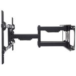 36273 - Soporte Manhattan TV 37" a 90" Pared Movimiento Articulado Curvas/Planas Color Negro