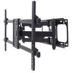 36272 - Soporte Manhattan TV 37" a 90" Pared Movimiento Articulado Curvas/Planas Color Negro