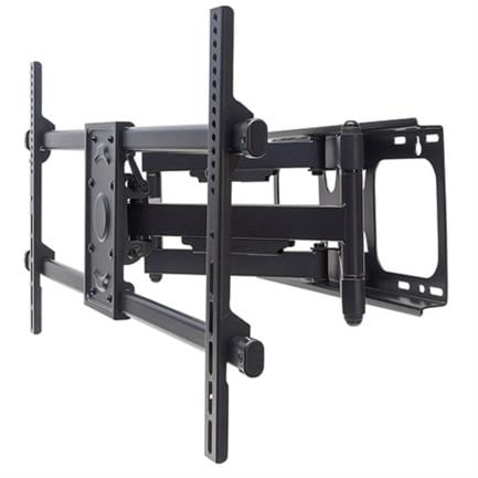36272 - Soporte Manhattan TV 37" a 90" Pared Movimiento Articulado Curvas/Planas Color Negro