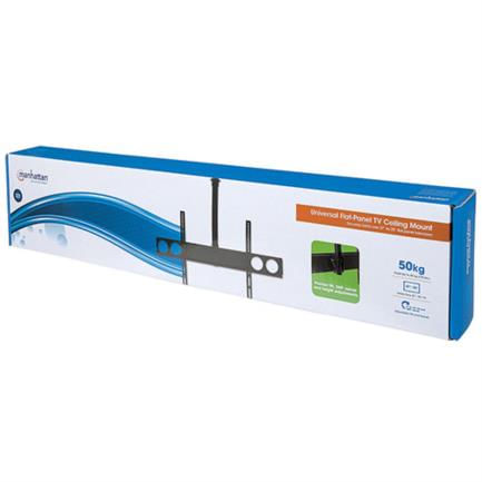 36276 - Soporte Manhattan TV 37" a 70" 50 Kg Techo Inclinación Color Negro