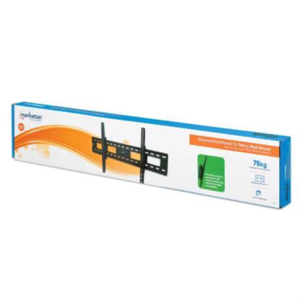 36545 - Soporte TV Manhattan Pared con Inclinación Pantallas Planas 37" a 85" Máximo 75 Kg