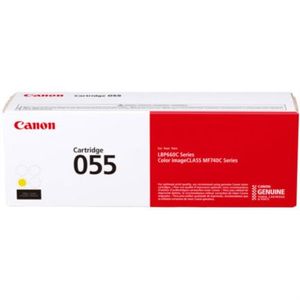 Tóner Canon Cartridge 055 1200 Páginas Color Amarillo Cactonab106