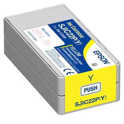 37325 - TINTA EPSON AMARILLO TM-C3500 SJIC22P