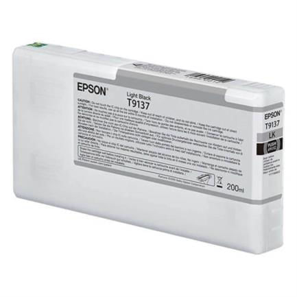 37414 - TINTA EPSON ULTRACHROME HD LT NEGRO 200 ML