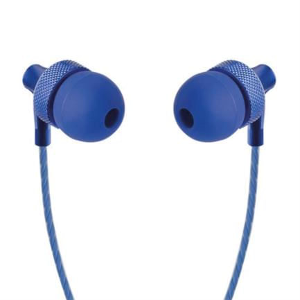 38842 - AUDIFONOS PERFECT CHOICE IN EAR C/MICROFONO STRETTO AZUL