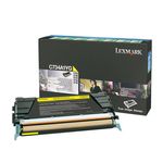 38667 - TONER LEXMARK AMARILLO 6K RETURN PROG