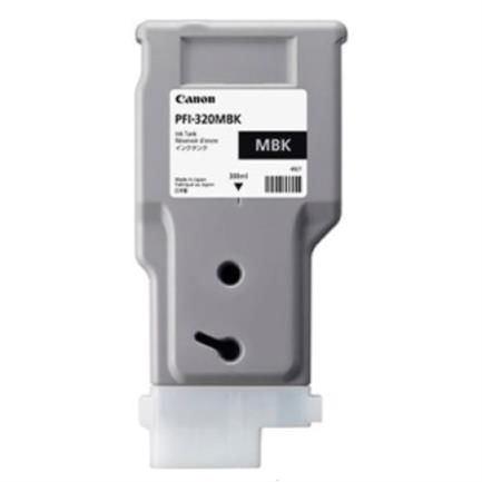 39704 - Tinta Canon PFI-320 MBK 300ml Color Negro Mate