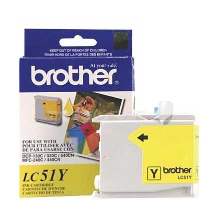 39947 - TINTA BROTHER LC51Y AMARILLO MFC240C DCP130C
