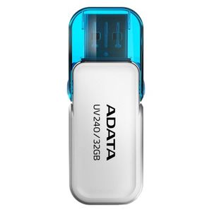 Memoria Usb Adata Auv240-32G-Rwh, Blanco, 32 Gb Auv240-32G-Rwh
