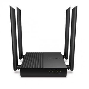 Router Inalámbrico Tp-Link Ac1200, 867 Mbit/S, Externo, 4, Negro Archer C64