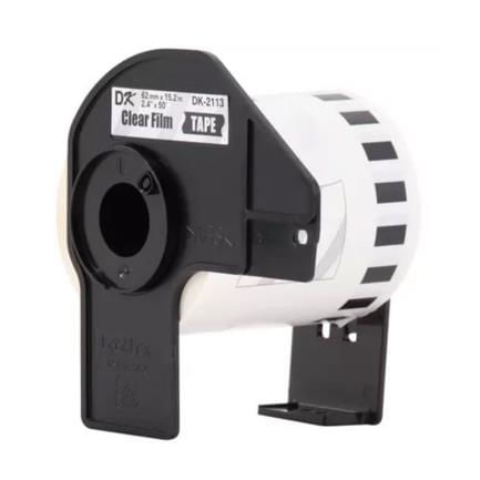 40010 - CINTA BROTHER CONTINUA TRANSPARENTE 62MM X 15 2MTS