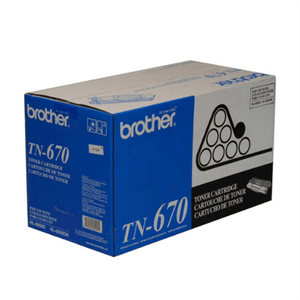 Tóner Brother Tn-670 Rendimiento 7500 Páginas Hl6050 Color Negro Boctonab017