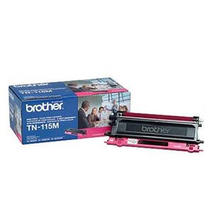 Tóner Brother Tn115M Alto Rendimiento 4000 Páginas Mfc9000/Hl4000 Color Magenta Boctonab048
