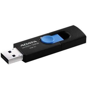 Memoria Usb Adata Auv320-128G-Rbkbl, Negro / Azul, 128 Gb Auv320-128G-Rbkbl