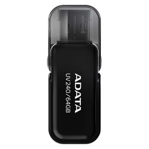 Memoria Usb Adata Auv240-64G-Rbk, Negro, 64 Gb Auv240-64G-Rbk
