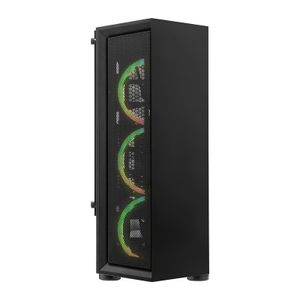 Gabinete Gaming Yeyian Ych-Atab-01Bk, Gabinete, Atx, Micro-Atx, Negro Ych-Atab-01Bk