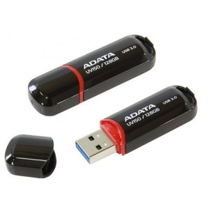Memoria Usb Adata  Auv150-128G-Rbk, Negro, 128 Gb, Usb 3.0 Auv150-128G-Rbk