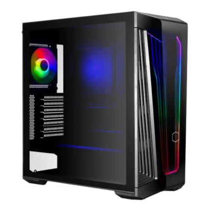 41684 - Gabinete Cooler Master Master Box 540 ARGB Media Torre Mini ITX/Micro ATX/ATX/EATX Ventilador Cristal Templado Negro