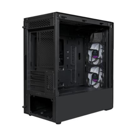41689 - Gabinete Cooler Master TD300 MESH ARGB Mini Torre Mini ITX/Micro ATX 2xVentiladores Cristal Templado Color Negro