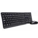 41955 - KIT VORAGO TECLADO Y MOUSE KM-302 INALAMBRICO NEGRO