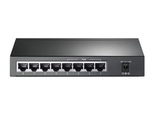41762 - TP-LINK TL-SG1008P switch Gigabit Ethernet (10/100/1000) Energía sobre Ethernet (PoE) Avellana