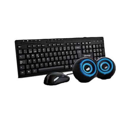 41973 - KIT VORAGO TECLADO Y MOUSE KMS-104 BOCINAS