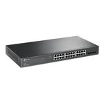 42114 - TP-LINK TL-SG2428P switch Gigabit Ethernet (10/100/1000) Energía sobre Ethernet (PoE) Negro