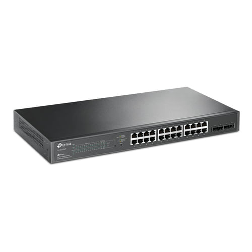 42114 - TP-LINK TL-SG2428P switch Gigabit Ethernet (10/100/1000) Energía sobre Ethernet (PoE) Negro