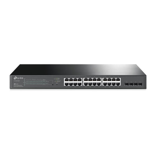 42113 - TP-LINK TL-SG2428P switch Gigabit Ethernet (10/100/1000) Energía sobre Ethernet (PoE) Negro