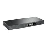 42124 - TP-LINK TL-SG1218MPE Gestionado Gigabit Ethernet (10/100/1000) Energía sobre Ethernet (PoE) Negro