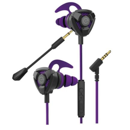 42316 - Audífonos Gamer Perfect Choice Easy Line Storm Micrófono Desmontable 3 5mm Color Negro-Morado