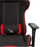 43061 - Silla Gamer Stylos XZ25 Tela/Brazos 4D Soporte Lumbar Color Rojo