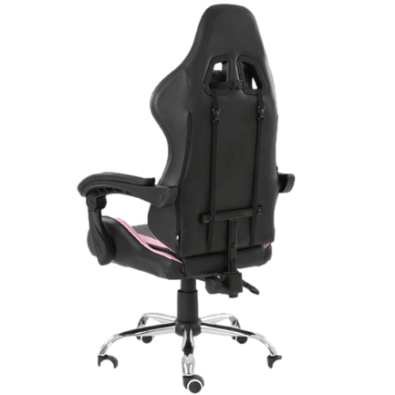 43126 - Silla Gamer Ergonómica Dragón XT Modelo Falkor Color Negro-Rosa