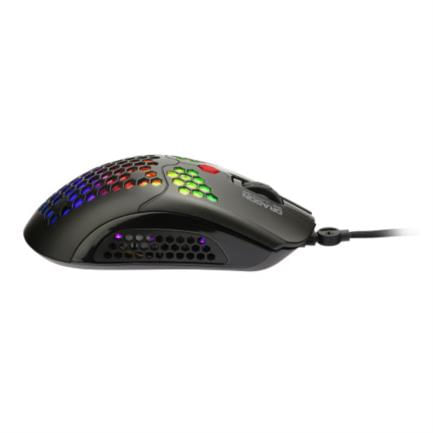 43132 - Mouse Gamer Dragon XT USB 6400 dpi Ultra Ligero RGB 6 Botones Silenciosos