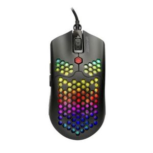 Mouse Gamer Dragon Xt Usb 6400 Dpi Ultra Ligero Rgb 6 Botones Silenciosos Nxcmosab005