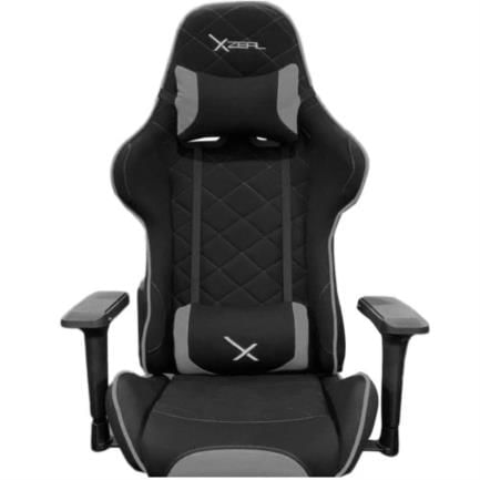 43172 - Silla Gamer Stylos XZ25 Tela/Brazos 4D Soporte Lumbar Color Negro