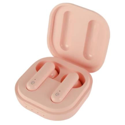 43460 - Audífonos Easy Line Tws Viva Lights Inalámbricos Color Rosa