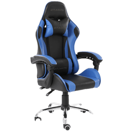 43211 - Silla Gamer Ergonómica Dragón XT Modelo Falkor Color Negro-Azul