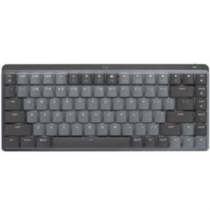 Teclado Logitech Mx Mechanical Mini Inalámbrico Alto Desempeño Color Grafito Loctecab048