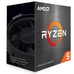 43682 - Procesador AMD Ryzen 5 5500 3 6GHz 32MB 65w S AM4 6 Núcleos Sin Gráficos