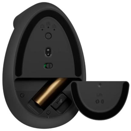 44473 - Mouse Logitech Lift Left Ergonómico Vertical 1000dpi Color Grafito